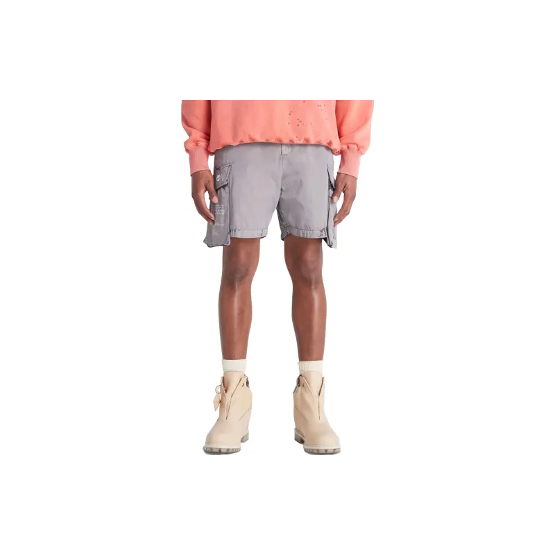 Timberland X A-Cold-Wall* Co-branded Series Cargo Shorts Unisex Gray-1