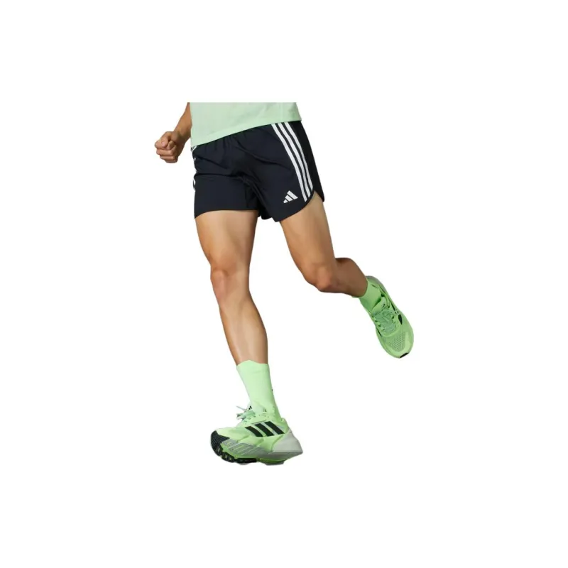 Adidas Free Shipping With AdiClub Own The Run 3 Stripes Shorts-3