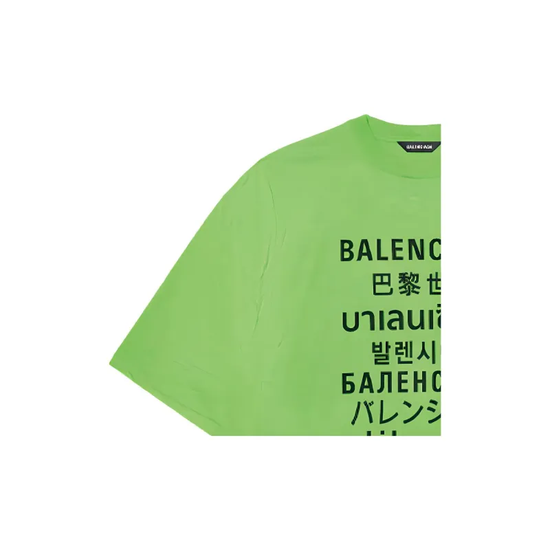 Balenciaga Polyester Oversized T Shirt-5