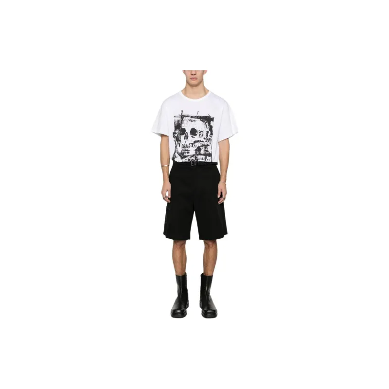 Alexander McQueen Graphic Printed Crewneck T Shirt-1