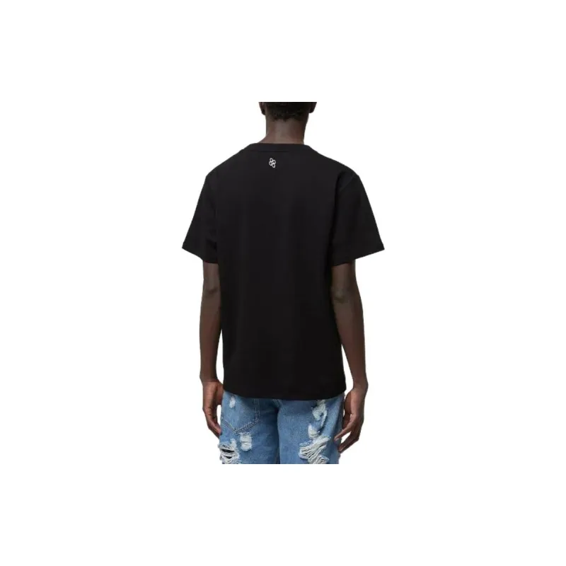 GCDS T-Shirts Men Black-2