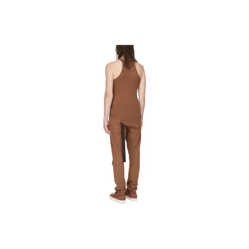 Rick Owens DRKSHDW Sleeveless Curved Hem Tank Top-3
