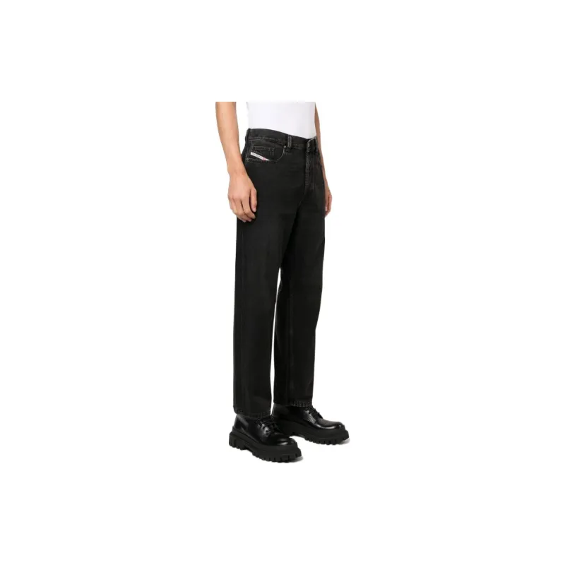 DIESEL 2010 D-Macs Low-Rise Straight-Leg Jeans-3