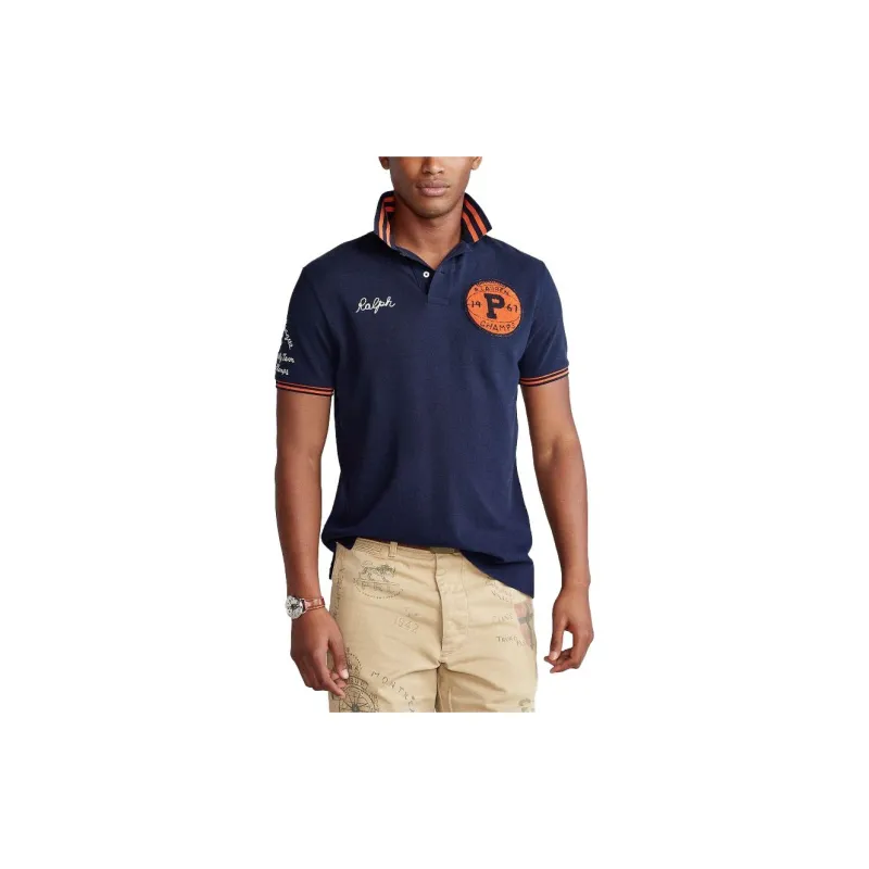 Polo Ralph Lauren Polo Shirts Men Marine Blue-1