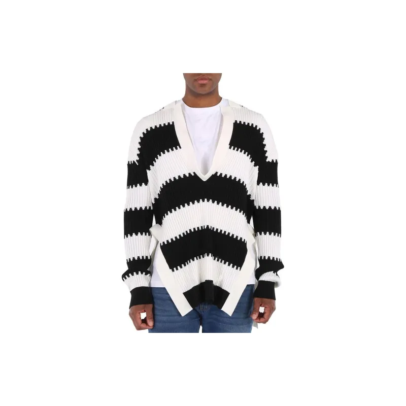 Burberry Sweaters Men White-2