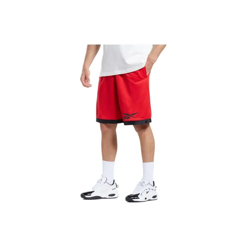 Reebok Casual Shorts Men Red-1