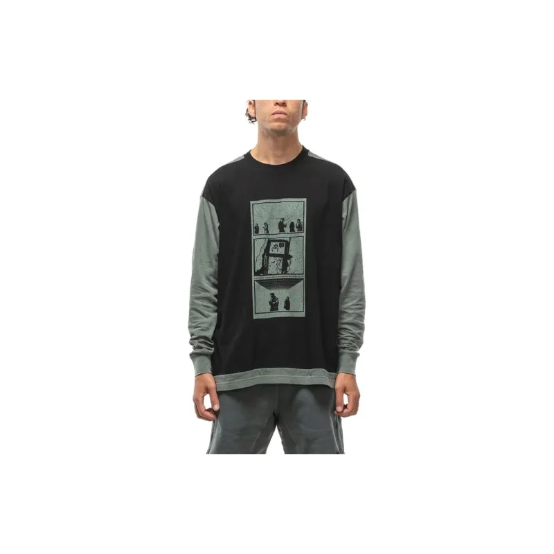 Cav Empt Sweatshirts Unisex Black Green Multicolor-2