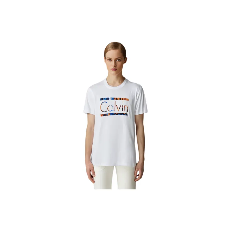 CALVIN KLEIN T Shirt Unisex White-1