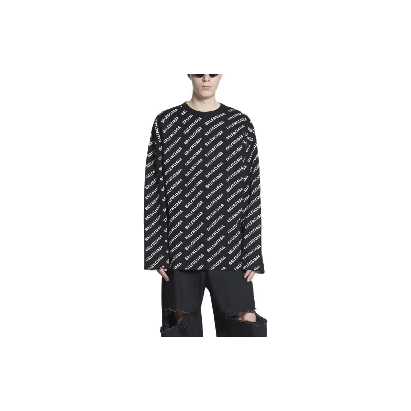 Balenciaga All Over Crewneck-3