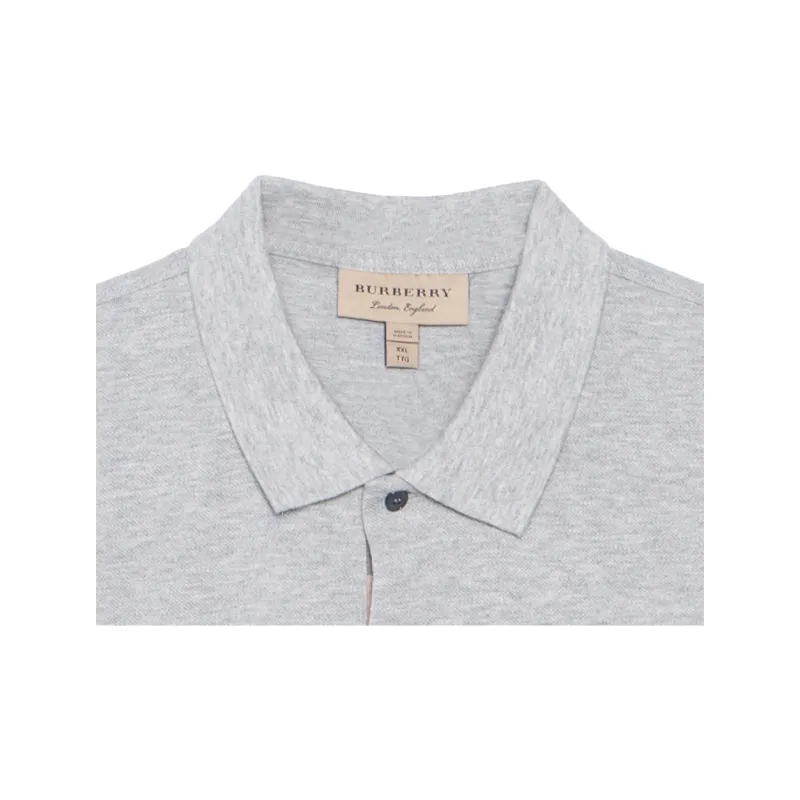 Burberry Polo Shirts Men Gray-3