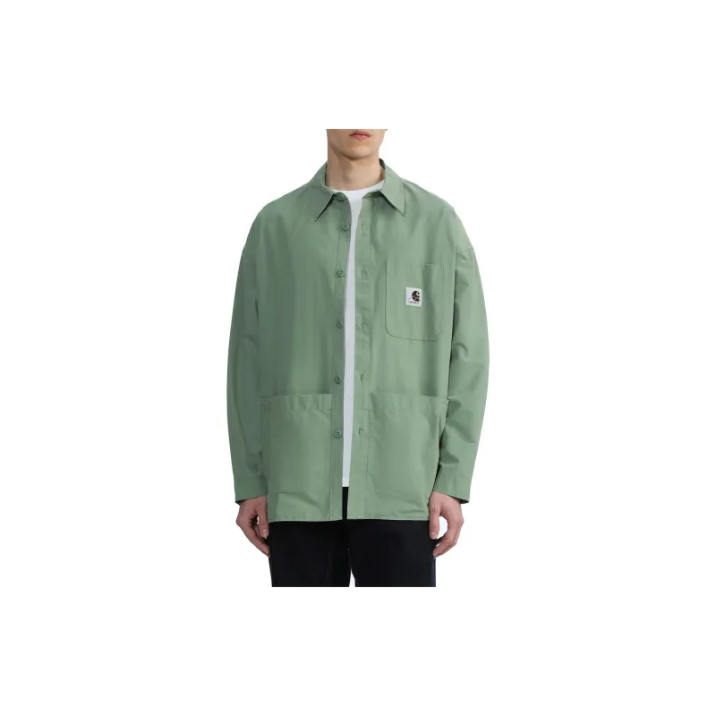 Carhartt WIP Logo patch Long sleeve Shirt-3