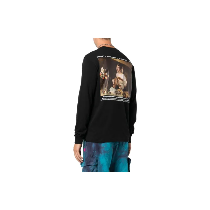 OFF-WHITE Caravag Lute Skate L/S Tee-3