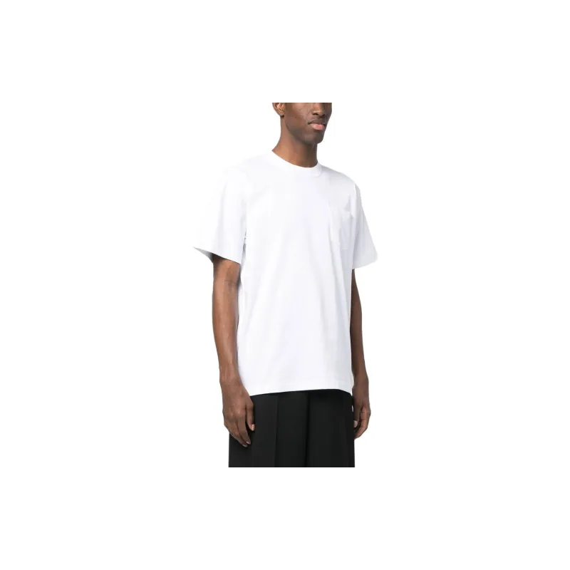 Sacai Side Zip Crewneck T Shirt-3