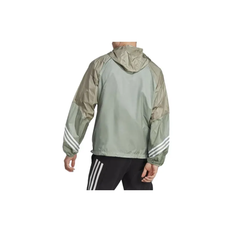 Adidas Windbreaker Jackets Men Green-2