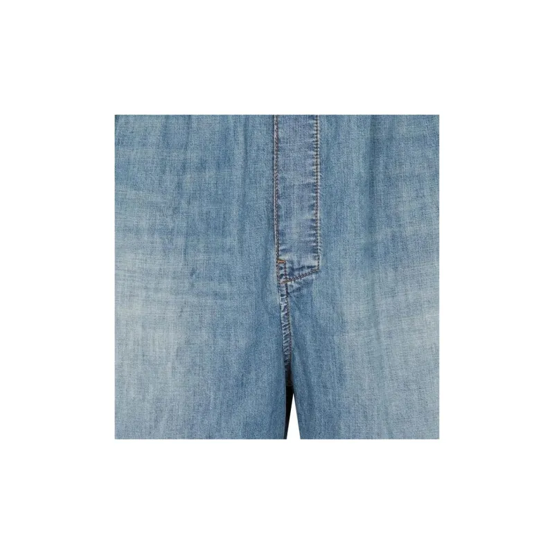 Balenciaga FW22 Denim Shorts Men's Blue-3