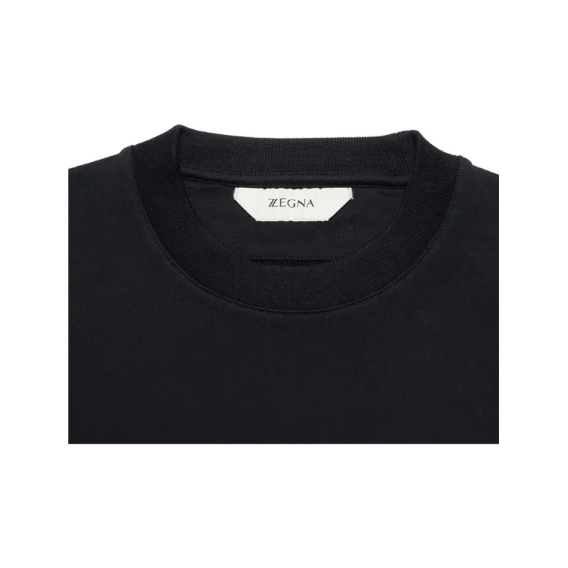 Zzegna Sweatshirts Men Dark Blue-5