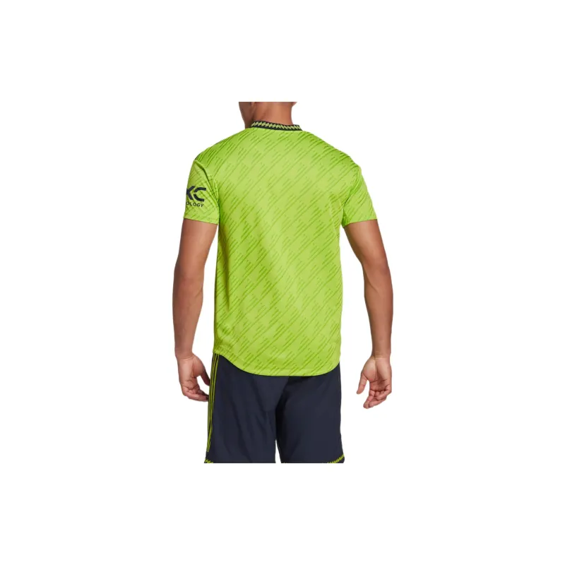 Adidas MANCHESTER UNITED THEATRE OF DREAMS Soccer Jerseys Men Green-3