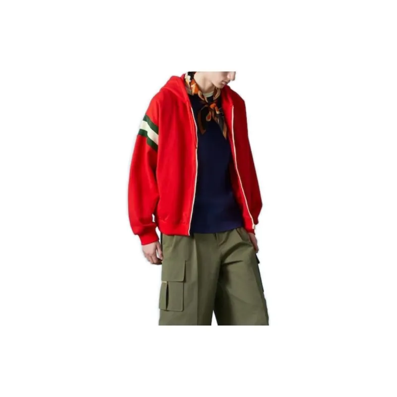 GUCCI Jersey Zipped Hoodie-3