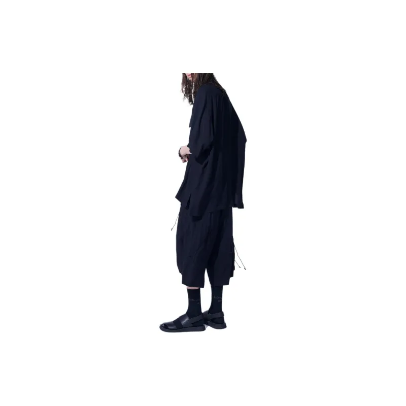 Yohji Yamamoto S'YTE SS24 Casual Pants Unisex Black-5