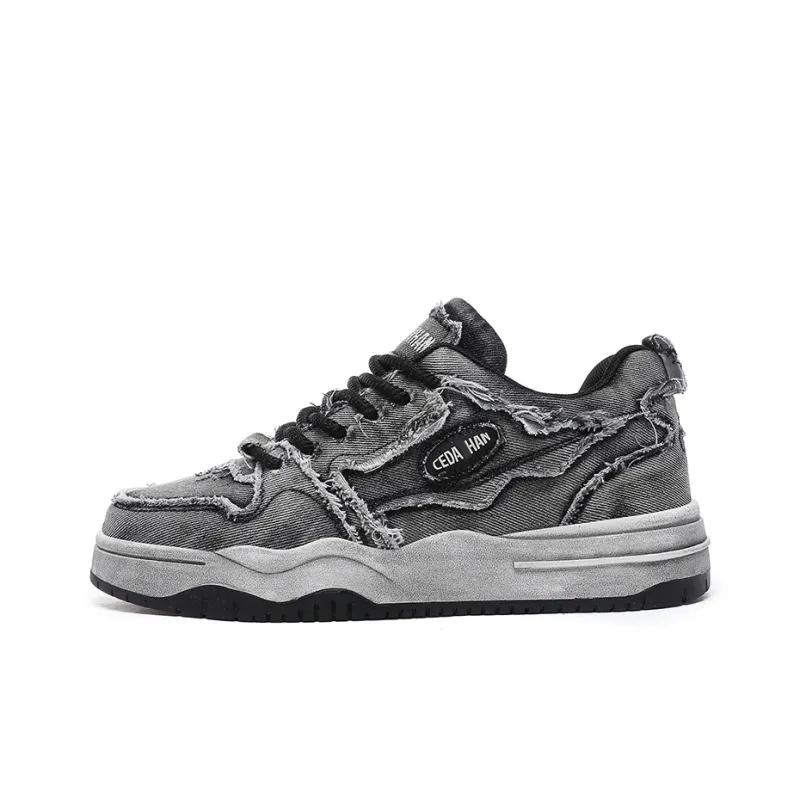 SIMBA'S PRIDE Anti Slip Wear Resistant Low Top Skateboard Shoes Men's-0
