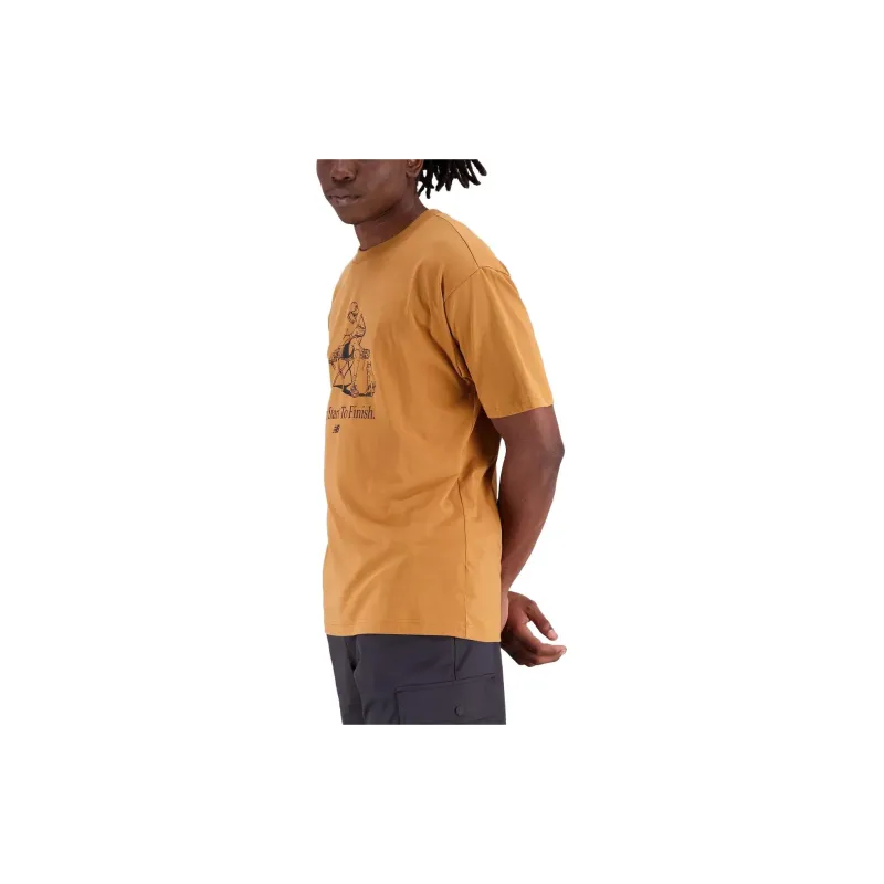 New Balance T Shirts Men Sunflower-2