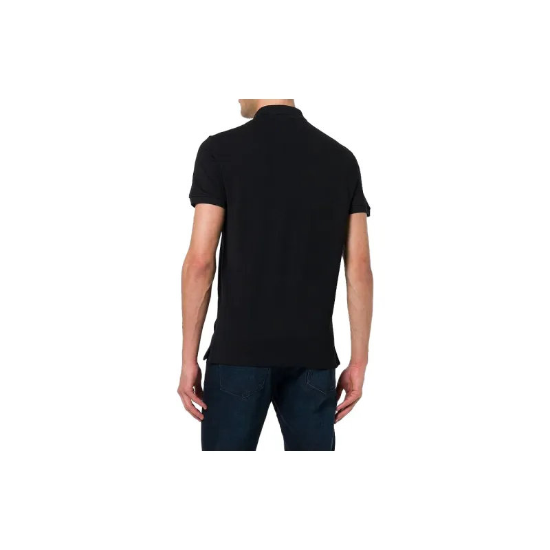 EMPORIO ARMANI SS22 Polo Shirt Men's Black-3