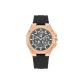 Black Dial-Rose Gold Case