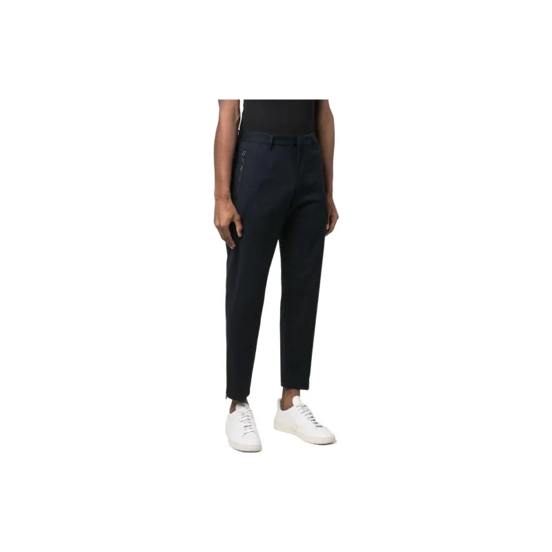 EMPORIO ARMANI SS22 Casual Pants Men's Blue-3