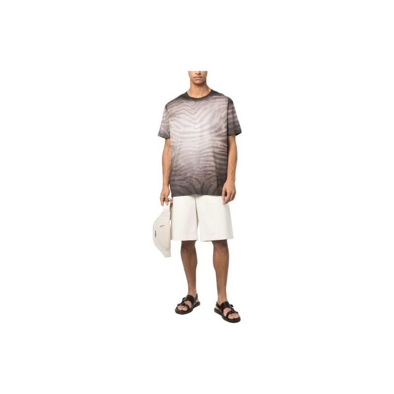 BALMAIN T Shirts Men Light Brown-1