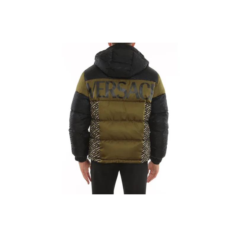 VERSACE Down Jacket Men's Multicolor-3
