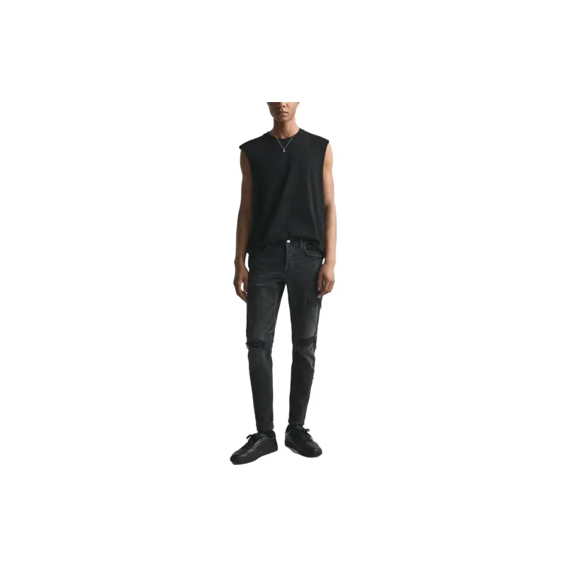 ZARA Jeans Men Black-2