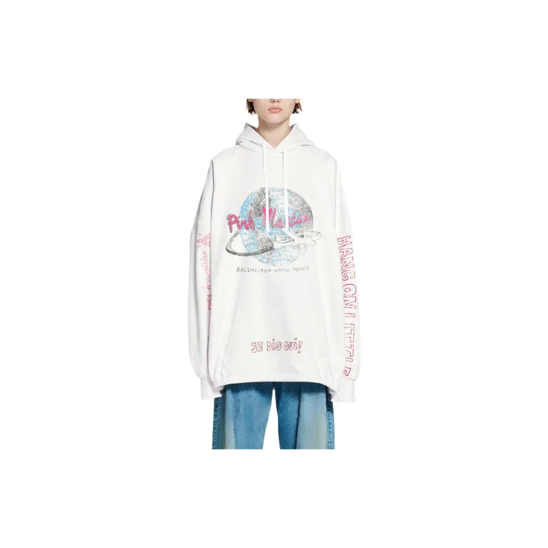 Balenciaga Elastic Hem Hoodie-2