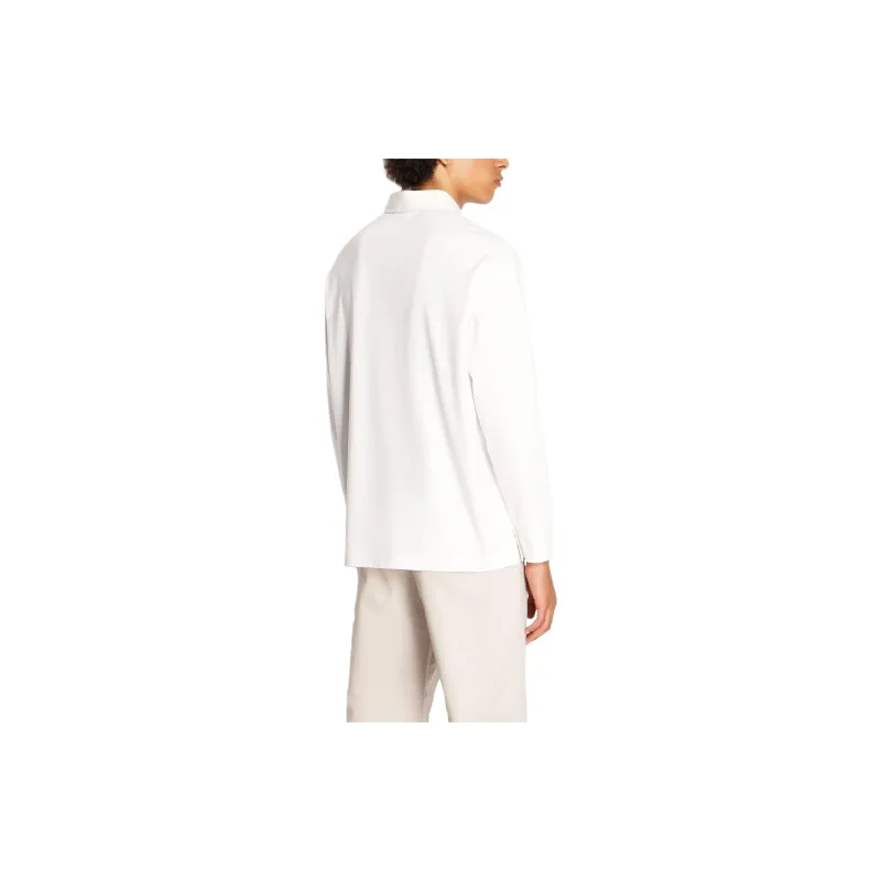 ARMANI EXCHANGE Polo Shirts Men White-3