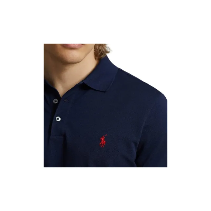 Ralph Lauren Polo Shirt Men's Marine Blue-4