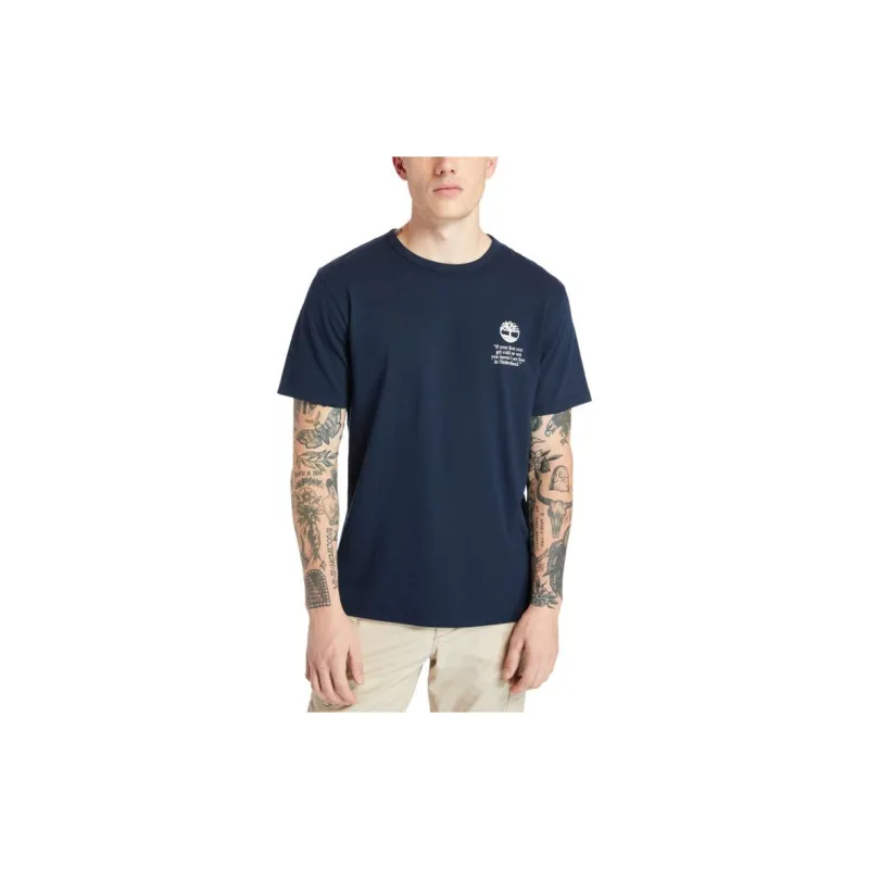 Timberland T Shirt Men's Dark Sapphire-2