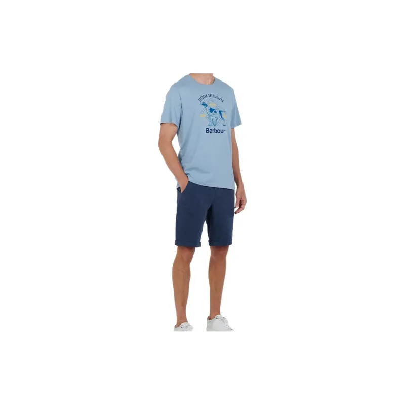 BARBOUR T Shirts Men Blue-1