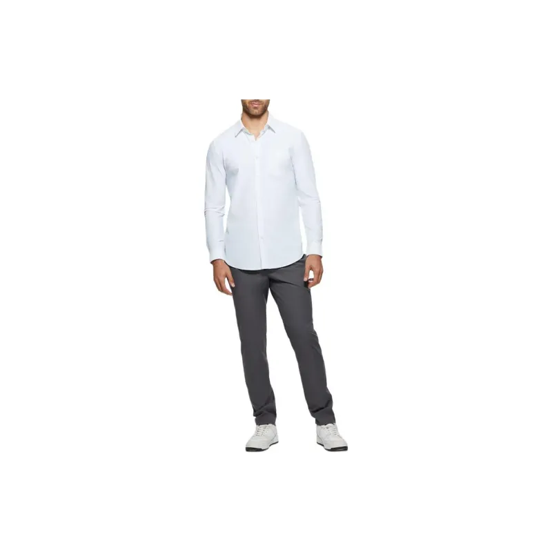 GUESS Sunset Tech-Stretch Shirt Shirt Men's White-1
