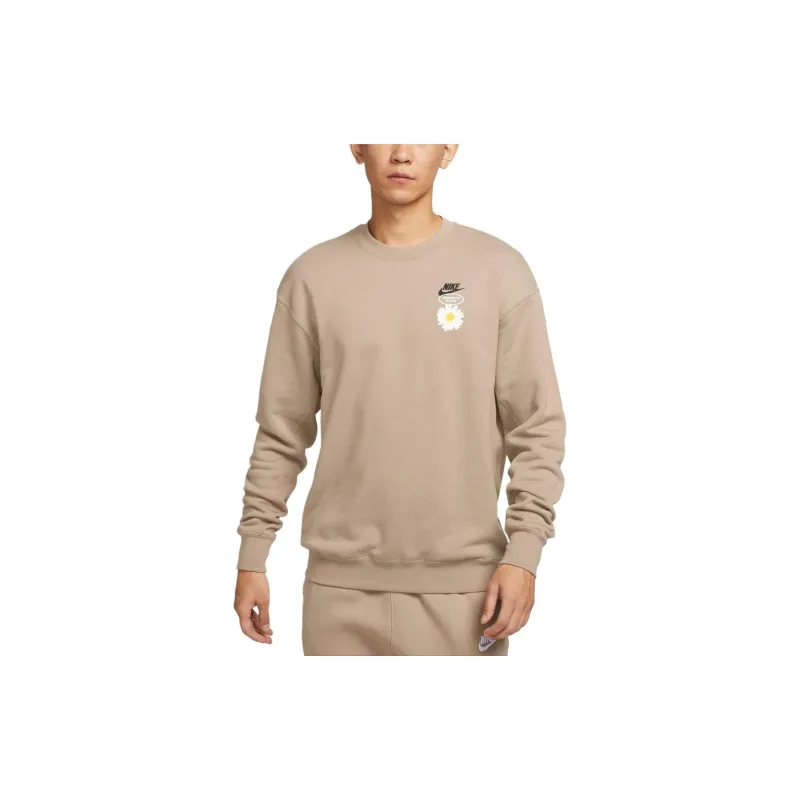 Nike Sweatshirts Men Khaki-2