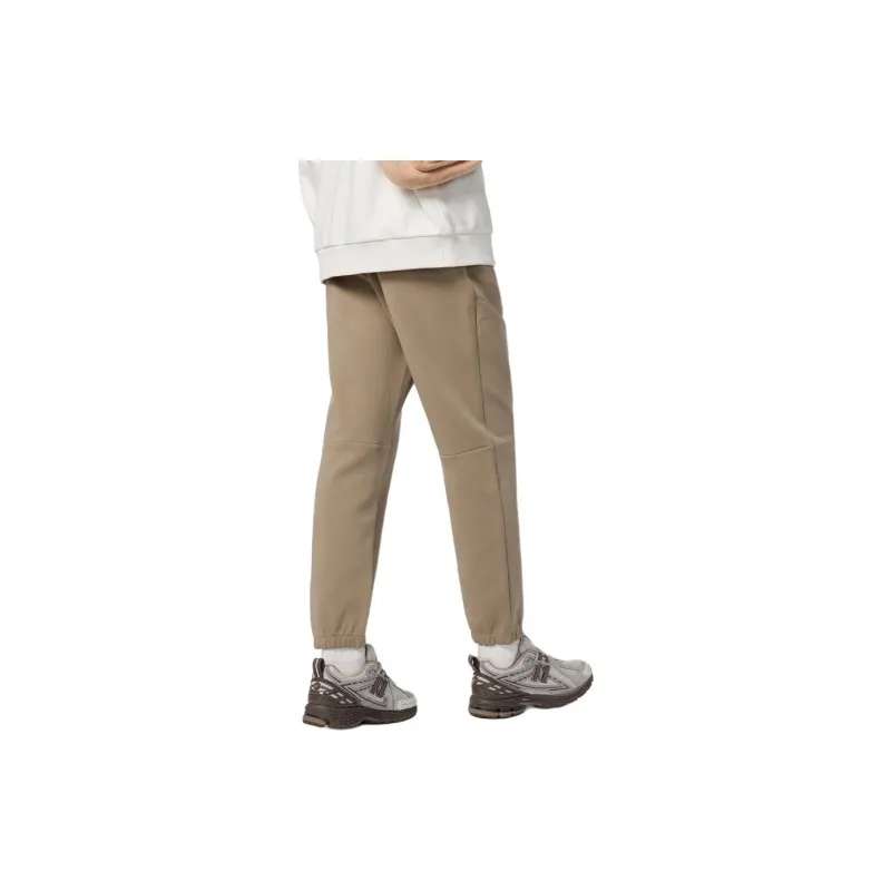 New Balance Knitted Sweatpants Men Yellow-2