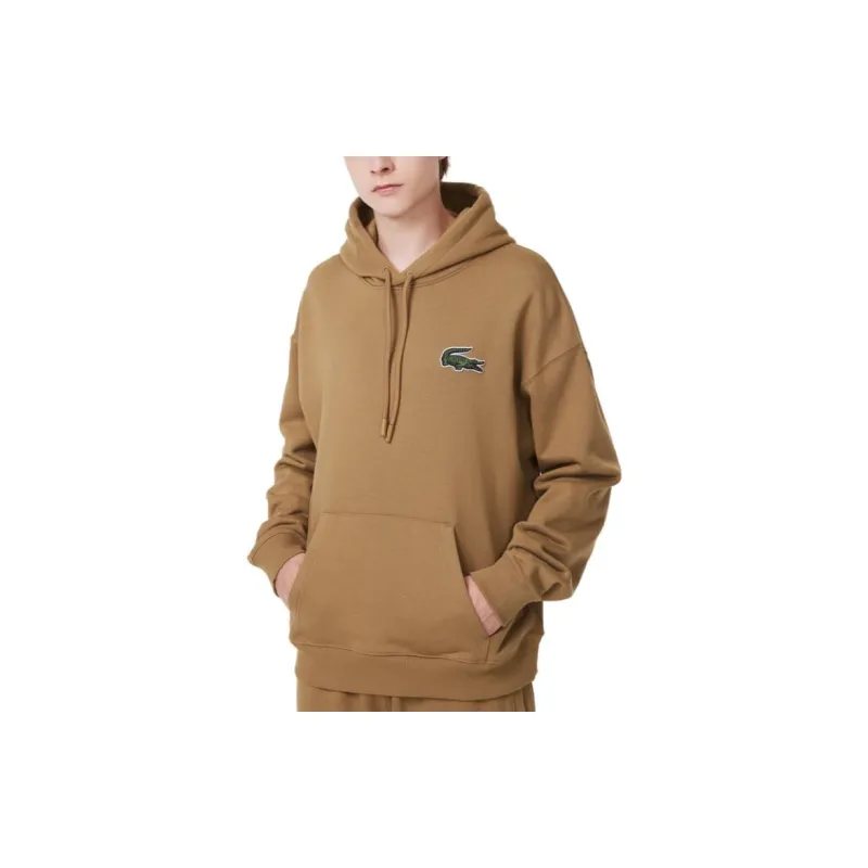 LACOSTE Logo patch Organic cotton Hoodie-2
