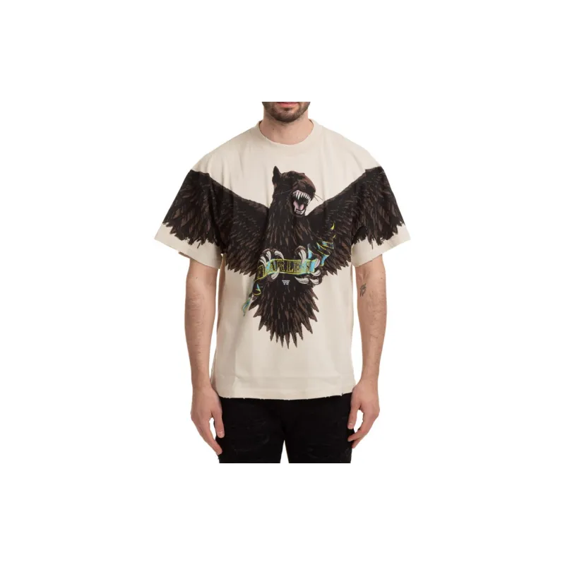 REPRESENT T-Shirts Men Beige Yellow-3