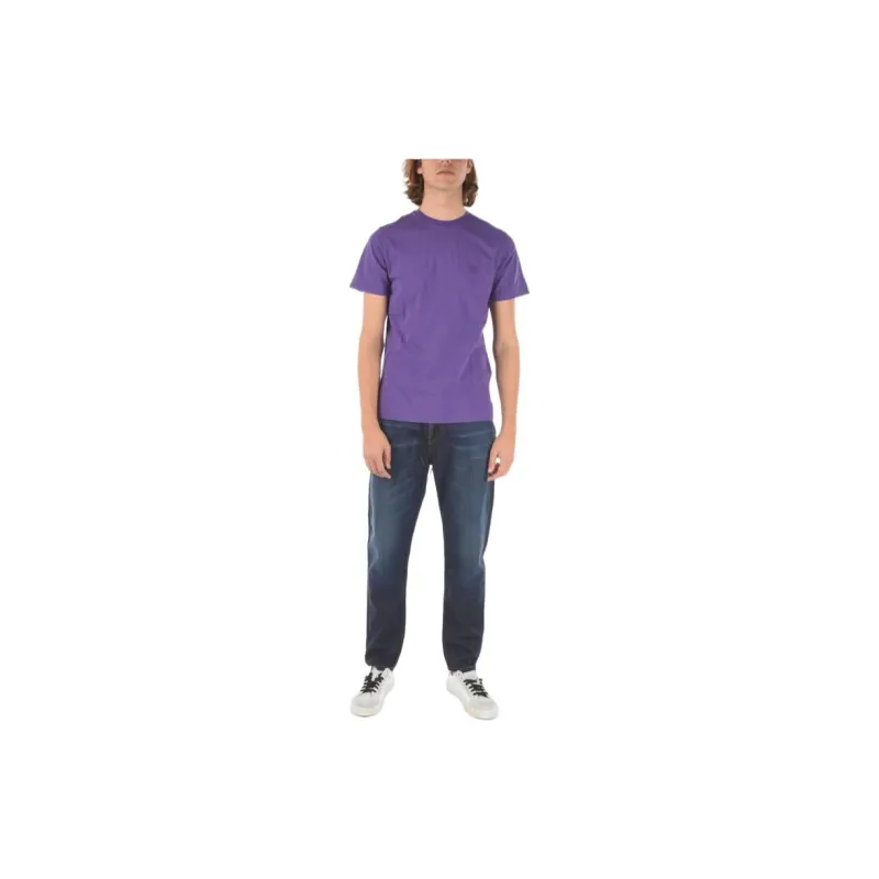 DIESEL T-Shirts Men Purple-2