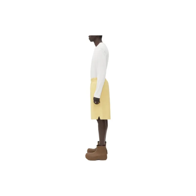 Bottega Veneta Casual Shorts Men Yellow-2