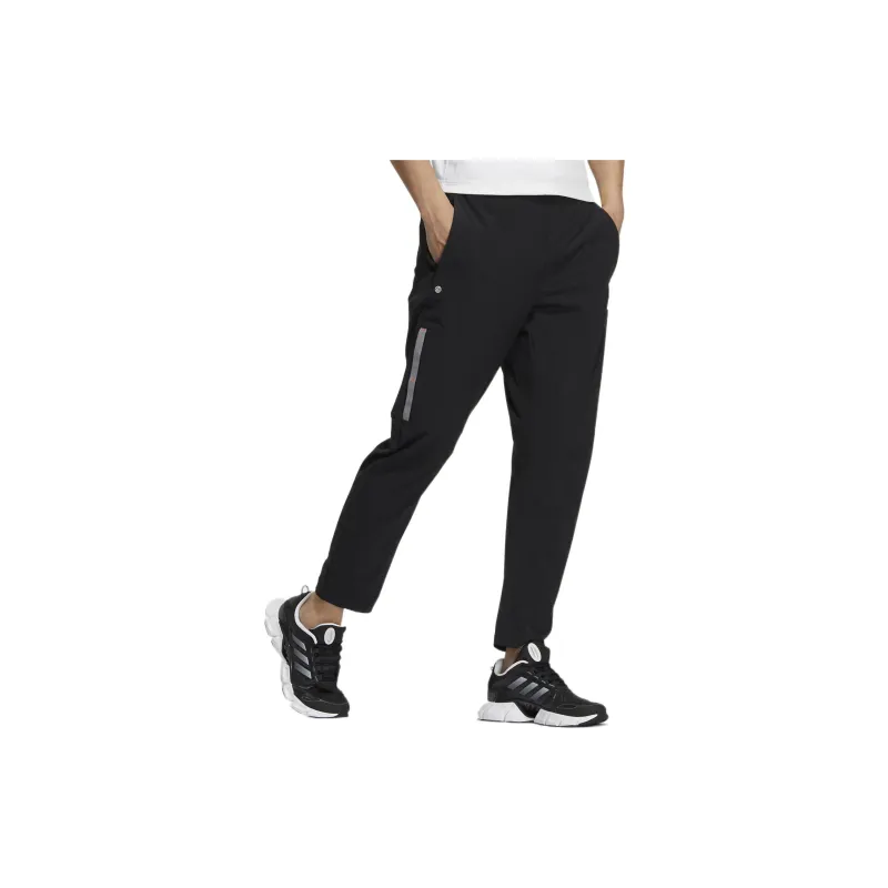 Adidas Knitted Sweatpants Men Black-3