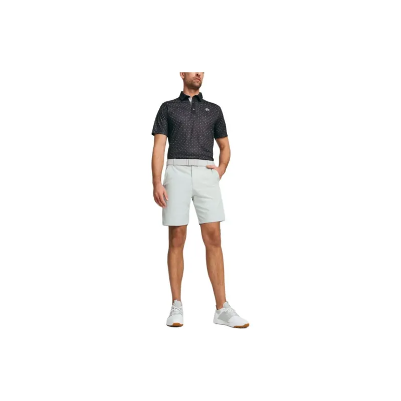 PUMA Golf Pure Geo Polo Shirts Men Black-2