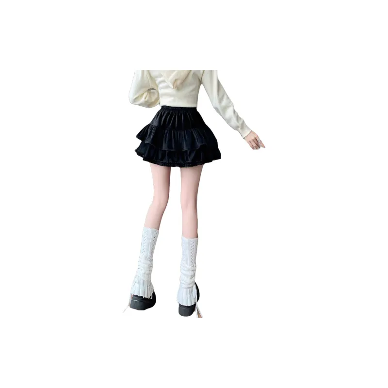 MM Casual Short Skirts For Fall And Winter Women's-1