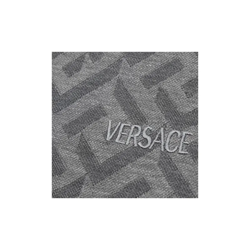 VERSACE SS23 Polo Shirt Men's Gray-5