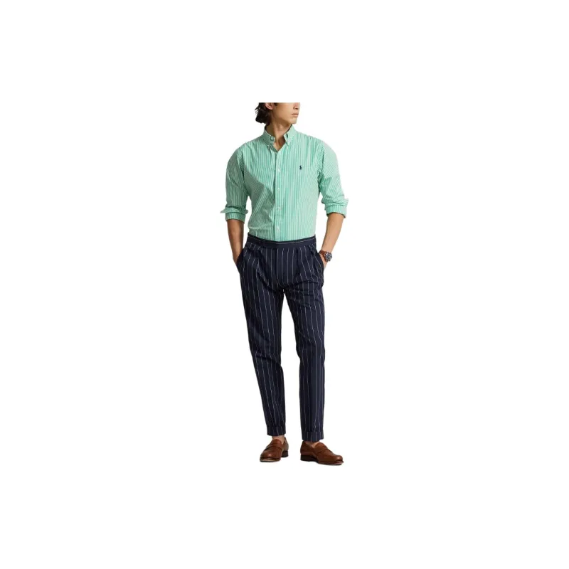 Polo Ralph Lauren All Fit Striped Stretch Poplin Shirt-1