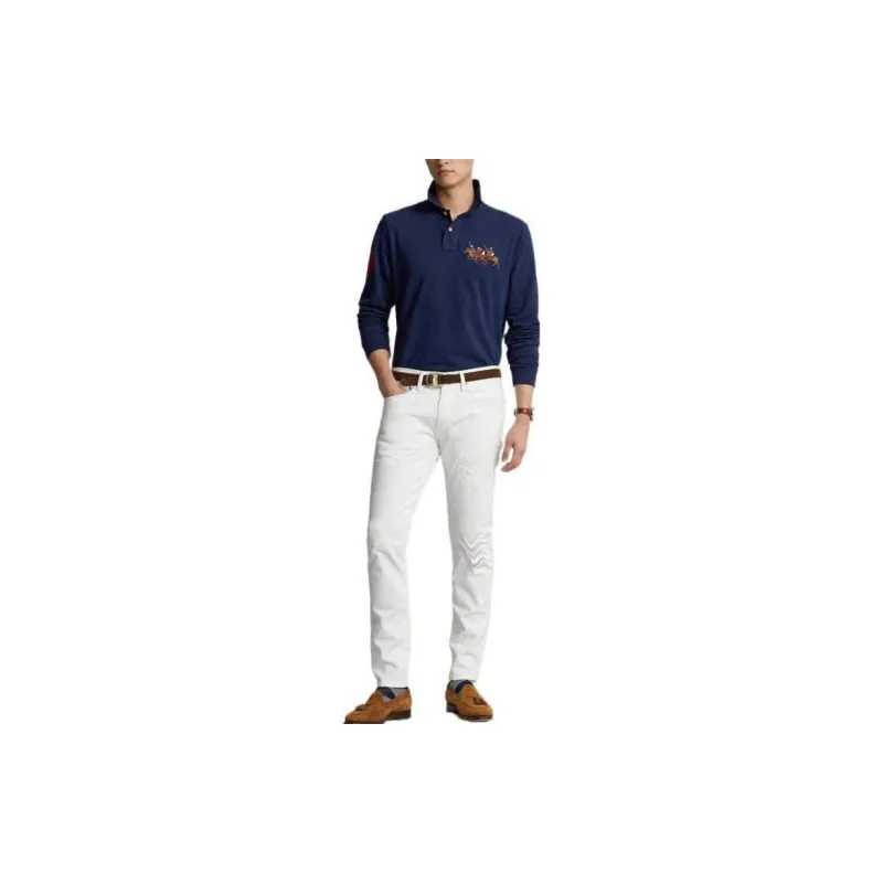 Polo Ralph Lauren FW22 Polo Shirt Men's Marine Blue-1