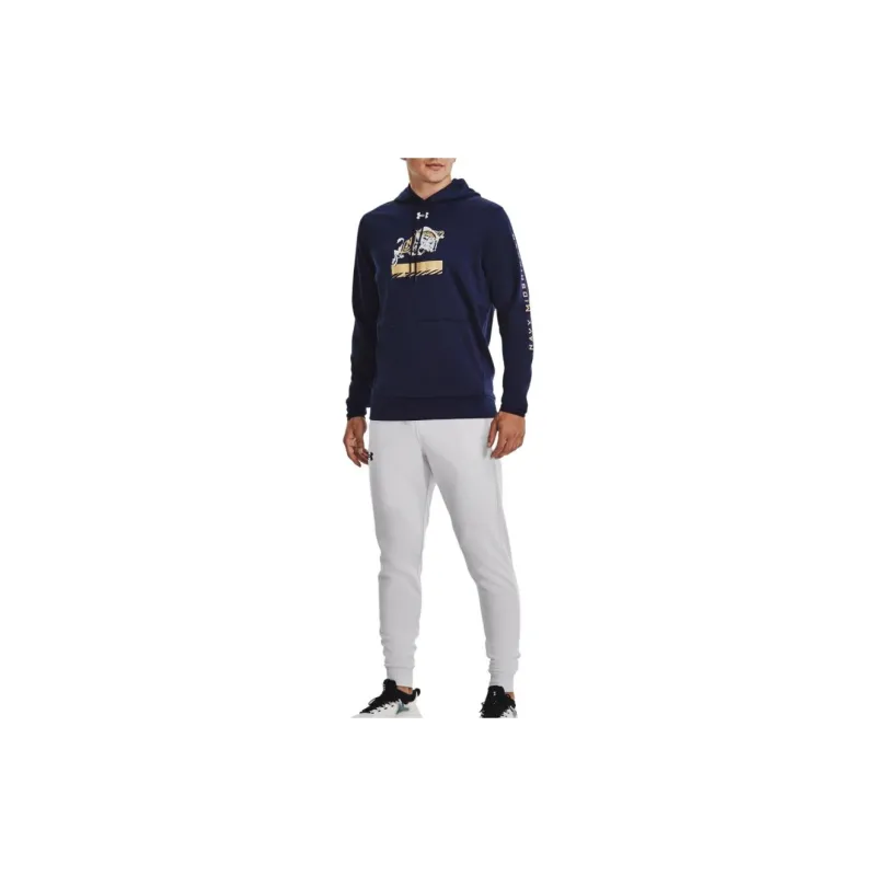 Under Armour Collegiate Sweatshirts Men Navy Blue-4